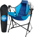 Wise Owl Outfitters Hammock Chair for Adults – Comfortable Portable Folding Rocking Camping Chair with Carry Bag – Great for Lawn, Campsite & Outdoors