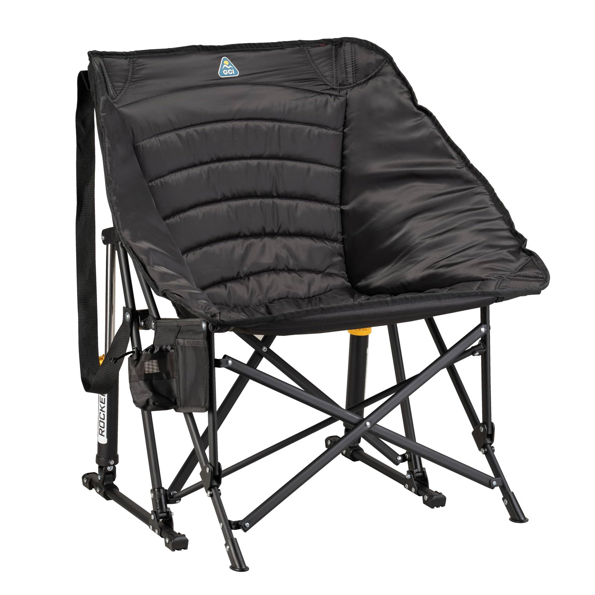 GCI Outdoor Pod Rocker Outdoor Rocking Chair with SunShade Canopy