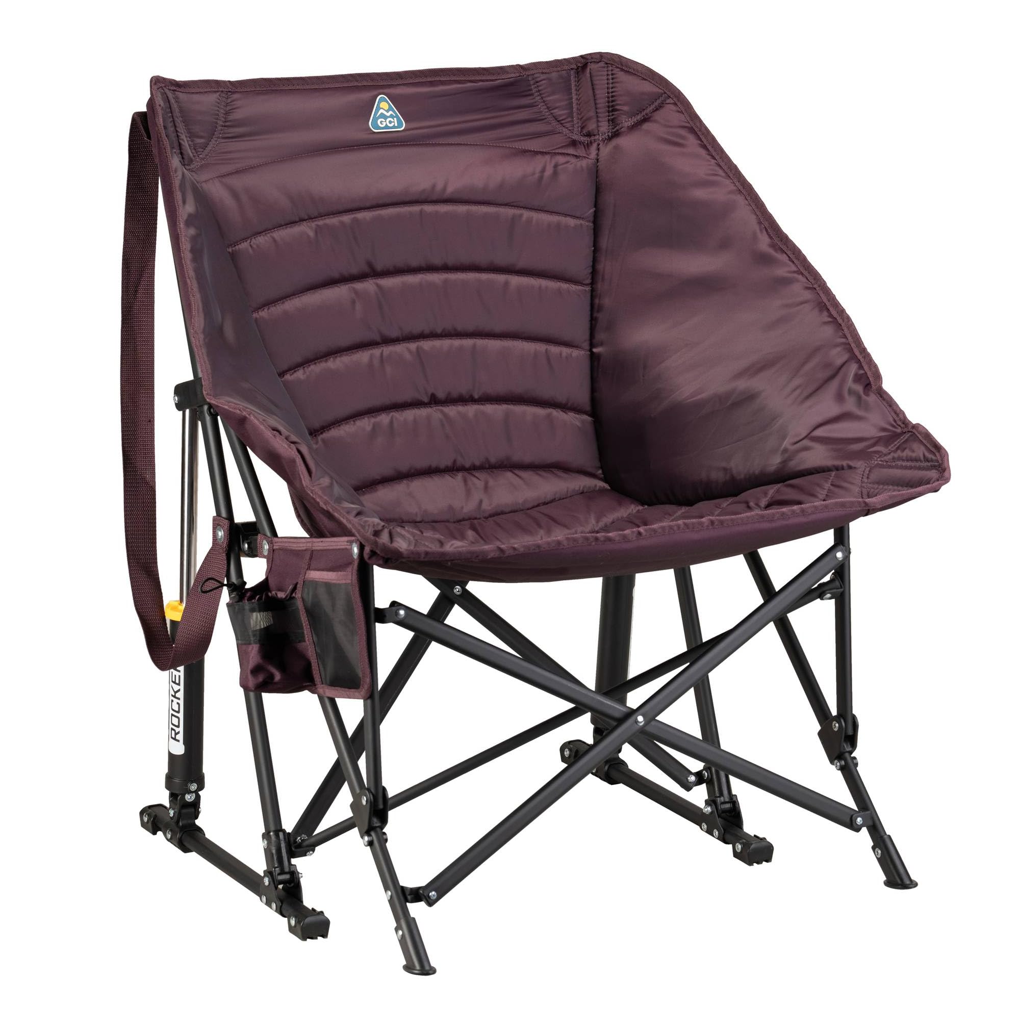 GCI Outdoor Pod Rocker Outdoor Rocking Chair with SunShade Canopy