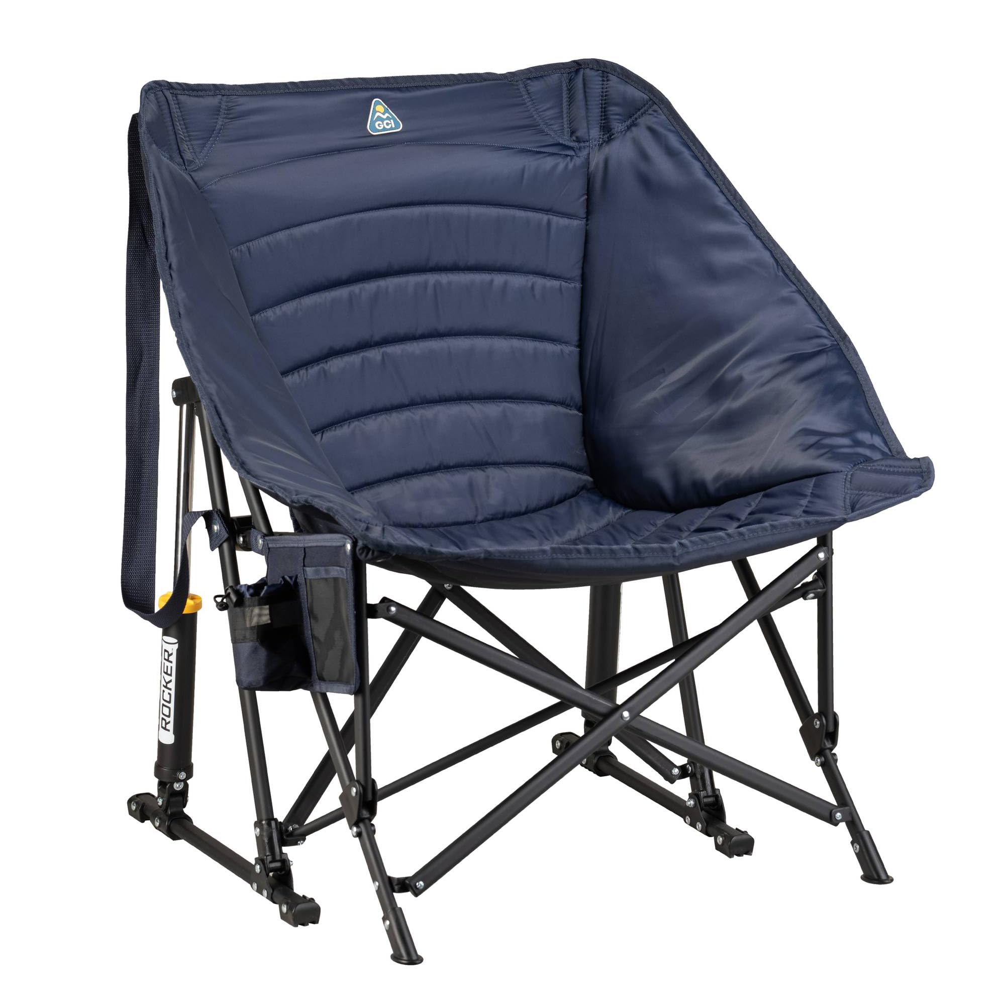 GCI Outdoor Pod Rocker Outdoor Rocking Chair with SunShade Canopy