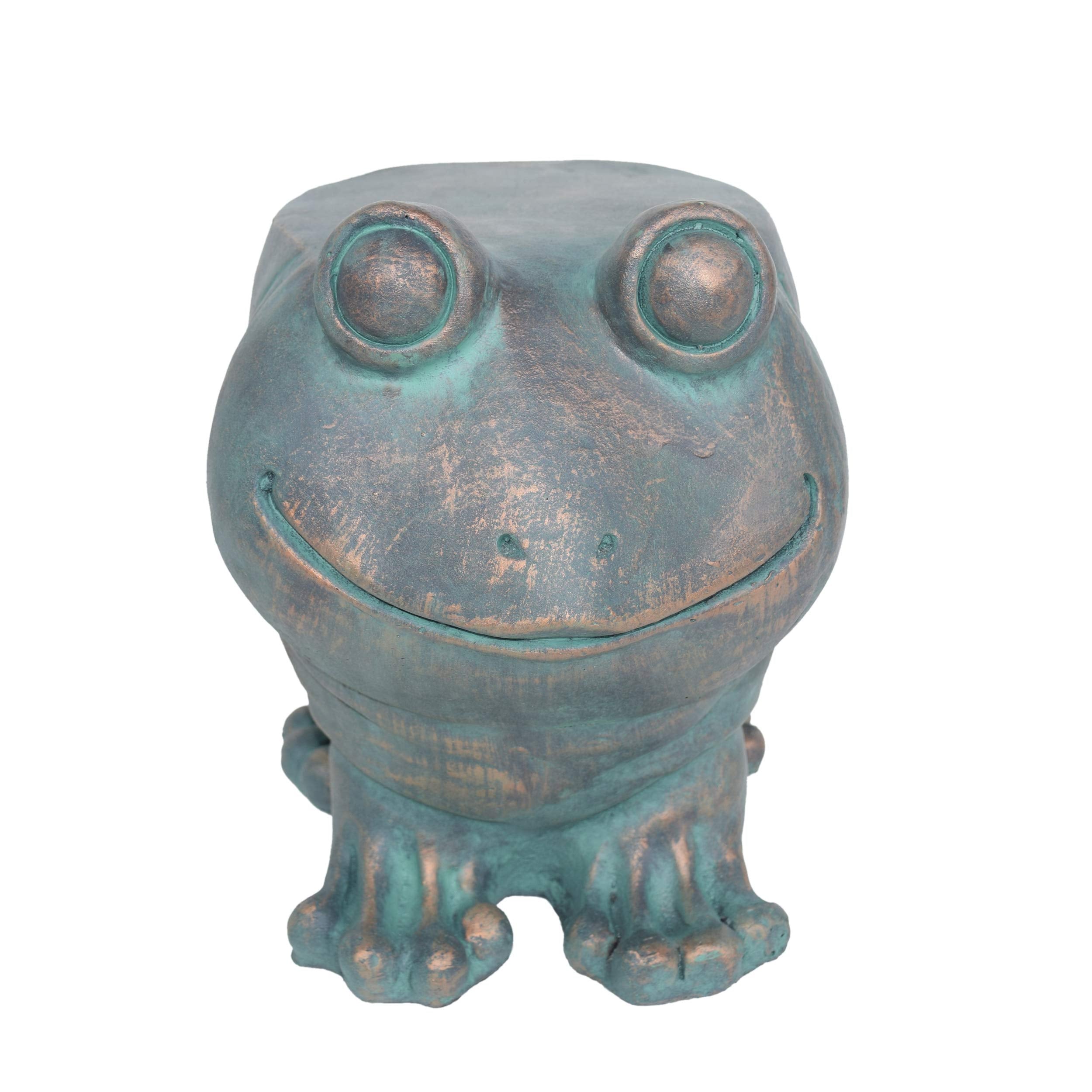 Christopher Knight Home Salome Elephant Garden Stool, Copper Patina
