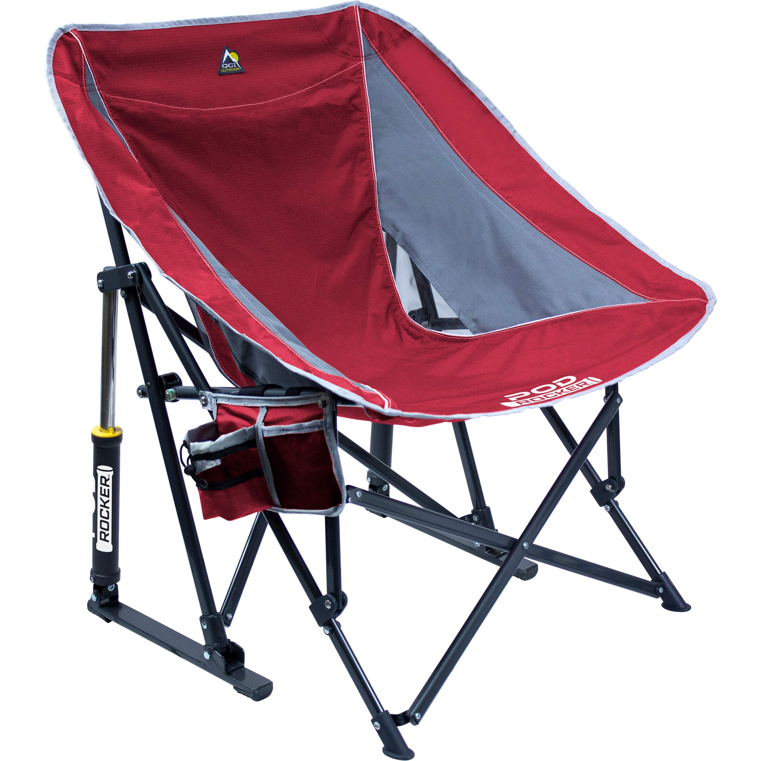 GCI Outdoor Pod Rocker Outdoor Rocking Chair with SunShade Canopy